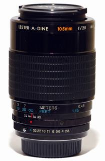 Lester Dine Kiron 105mm F 2 8 Macro A Lens Pentax K5