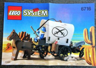 Lego Western Set 6716 Weapons Wagon 100 Complete w Instructions