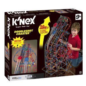 KNEX DoubleShot Roller Coaster Building Toys Kids Hobbies Education