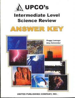 Upcos Intermediate Level Science Review Answer Key 2011 Edition HALL3