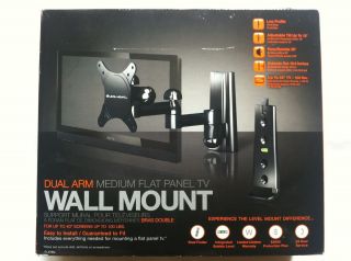 Level Mount DUAL ARM Medium Flat Panel TV Model EL37DJ 40 Up to 100LBS