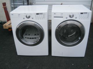 LG Tromm Frontload Washer and Gas Dryer