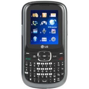 TRACFONE LG 501C QWERTY KEYBOARD PREPAID NEW IN PACKAGE TRACFONE GSM