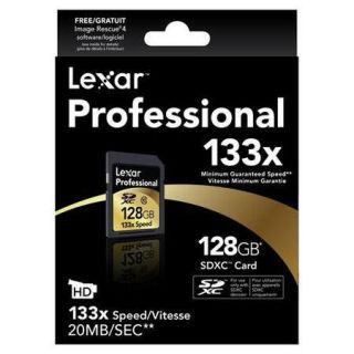 Lexar 128GB 133X Class 10 Professional SDXC LSD128CRBNA133 Extended