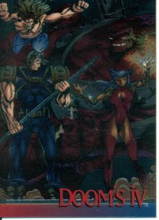 Wizard Series 3 Chrome Promo Card 8 Dooms IV Liefeld