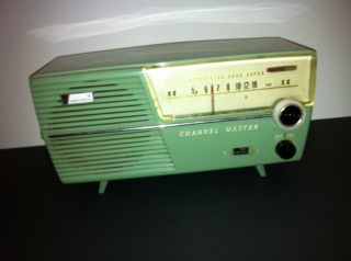 Art Deco Channel Master Model 6511TRANSISTOR Radio