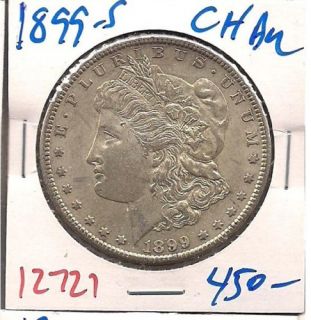 1899 s Morgan Liberty Silver Dollar Choice BU 12721