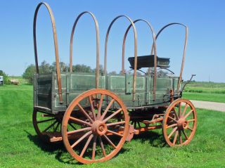 Original 1917 Peter Schuttler Wagon