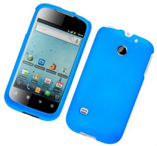 Light Blue T Mobile Huawei Summit U8651S Phone Cover Hard Case Rubber