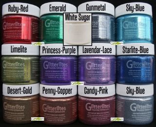 Angelus Glitterlites Leather Vinyl Fabric Glitter Paint Flexible