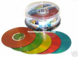Lightscribe 52x CD R Blank Printable Recordable CD Media Disk