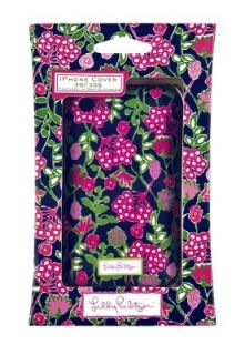 Lilly Pulitzer iPhone 3G 3GS Navy Bloomers Mobile Cell Phone Cover