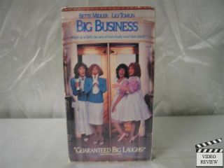 Big Business VHS Bette Midler Lily Tomlin 012257605037
