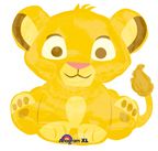 One 25 Balloon Baby Simba New Party Favor Lion King of The Jungle