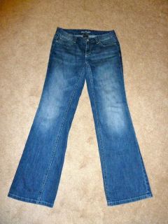 Ann Taylor Modern Fit Lindsay Waist Boot Cut Denim Jeans Womens Pant