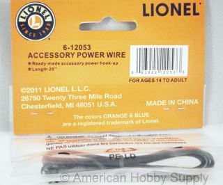 Lionel Trains 6 12053 FasTrack 26 Accessory Track Power Wire