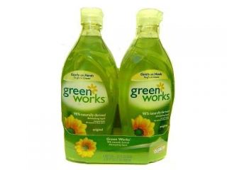 Green Works Greenworks Dishwashing Liquid 4pk 22oz Bottles Original