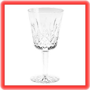 Waterford Lismore Crystal Water Goblet 6 7 8 Nice