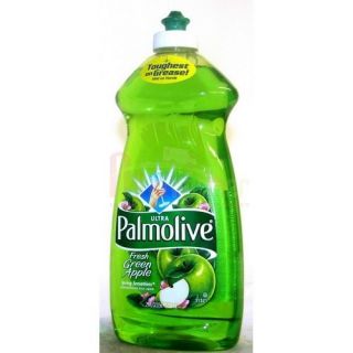 Palmolive Concentrated Dish Liquid Detergent Green Apple Aroma Soap
