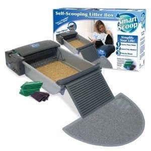 Our Pets Deluxe Smartscoop Automatic Litter Box