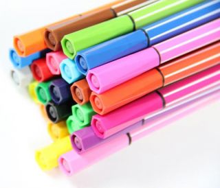 Shipping New 36 Colors Marker Pens Ink Liquid Pens Stationery