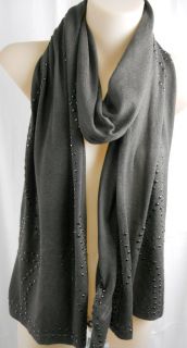 Lisa HO Large Knit Scarf Wrap Silk Cashmere RRP$529
