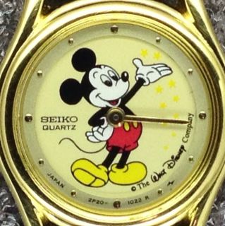 Little Disney Mickey Minnie Mouse Seiko Collection Character Watch Lot