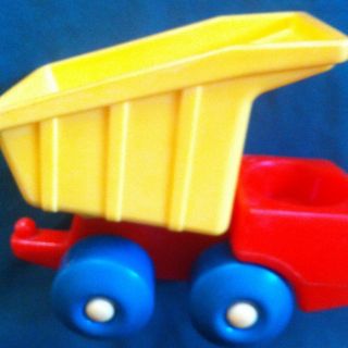 Toddler Tots Chunky Little People Dump Truck Little Tikes Toy
