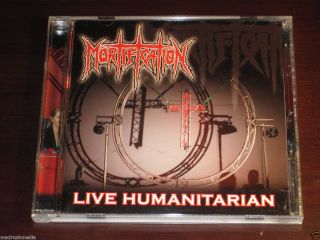 Mortification Live Humanitarian CD 2007 Rowe Productions Rowe 044