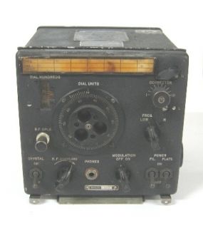 WWII Era CRR 74028 Navy Aircraft Radio Frequency Meter