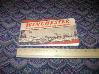 Original 1930s Winchester World Standard Guns and Ammunition Pocket