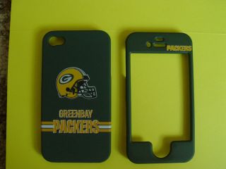 Greenbay Packers Apple iPhone 4 4G 4S Cell Phone Faceplate Case Cover