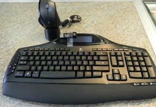 Logitech MX 5500 Revolution 920 000436 Wireless Keyboard Mouse