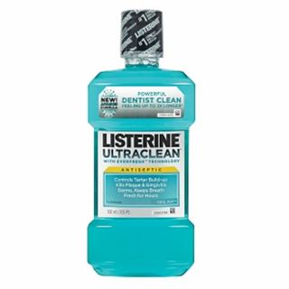 Listerine Cool Mint Ultra Clean Antiseptic Mouthwash 500 Ml