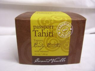 Bath & Body Works PASSPORT TAHITI Tapuru Body Butter COCONUT VANILLE