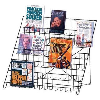 New 6 Tier Book Shelf Counter Display Literature Rack