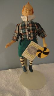 Wizard of Oz Lollipop Boy Doll by PRESENTS A Division of Hamilton