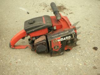 Vintage Lombard AP42 Chainsaw Powerhead Nice for Repair 
