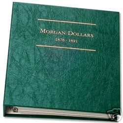 Littleton Morgan Silver Dollar 1878 1891 Volume One Album LCA8