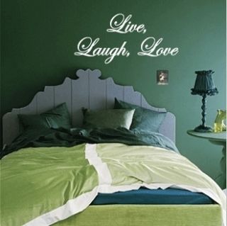 Live Laugh Love Vinyl Wall Art Decals Quote Home Decor