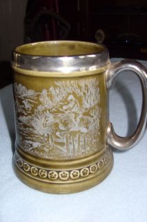 LORD NELSON POTTERY MADE IN ENGLAND VINTAGE BEER STEIN MUG TANKARD