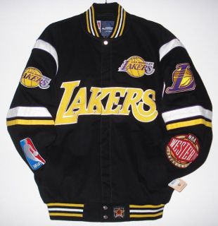 Authentic NBA Los Angeles Lakers Cotton Twill Jacket JH Design