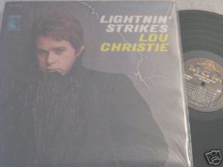 Lou Christie Lightnin Strikes  66 Stereo Shrink NM