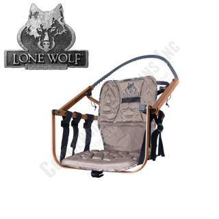 Lone Wolf Treestand Sit & Climb **Seat Only** Bow Deer Hunting Made in