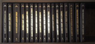 Louis LAmour Collection Leatherette Hardback Western Novels Lot of