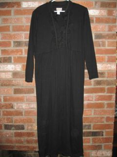 Coldwater Creek Long Sleeve Full Length Dress Size L