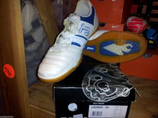 Joma Lozano 62 Indoor Soccer Shoes White Blue