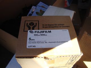 Lot of 5 Fujifilm LTO Ultrium 1 Data Tapes 100 200GB