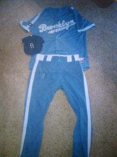 Davey Lopes La Dodgers Game Worn Autographed Throwback Uniform 15