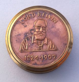 Great Lord Kelvin Nautical Sundial Brass Compass Brass Compass